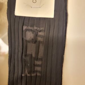 Celine Black Ribbed Socks Vintage Japanese